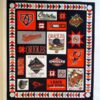 Orioles Quilt Blanket Tr12  Quilt